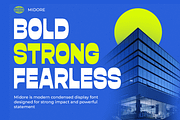 Midore - Bold Dislay Font, a Sans Serif Font by Pixesia Studio (Thumbnail 2 of 12)