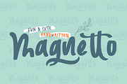 Magnetto Font, a Script Font by Atj.std (Thumbnail 1 of 7)