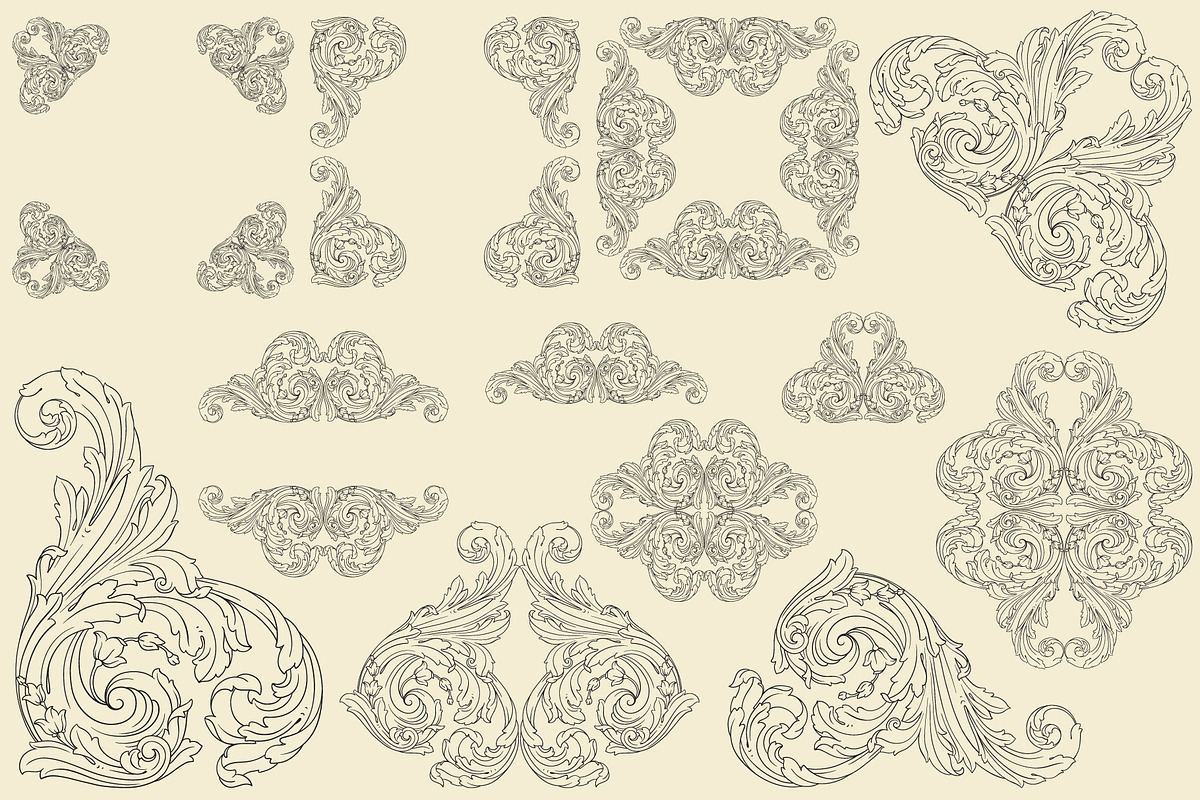 Frames and Borders Decorative vector, a Decorative Illustration by Samira (Photo 4 of 4)