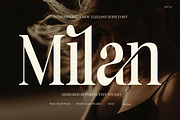 Milan Elegant Serif Font, a Serif Font by Perfectype (Thumbnail 1 of 8)