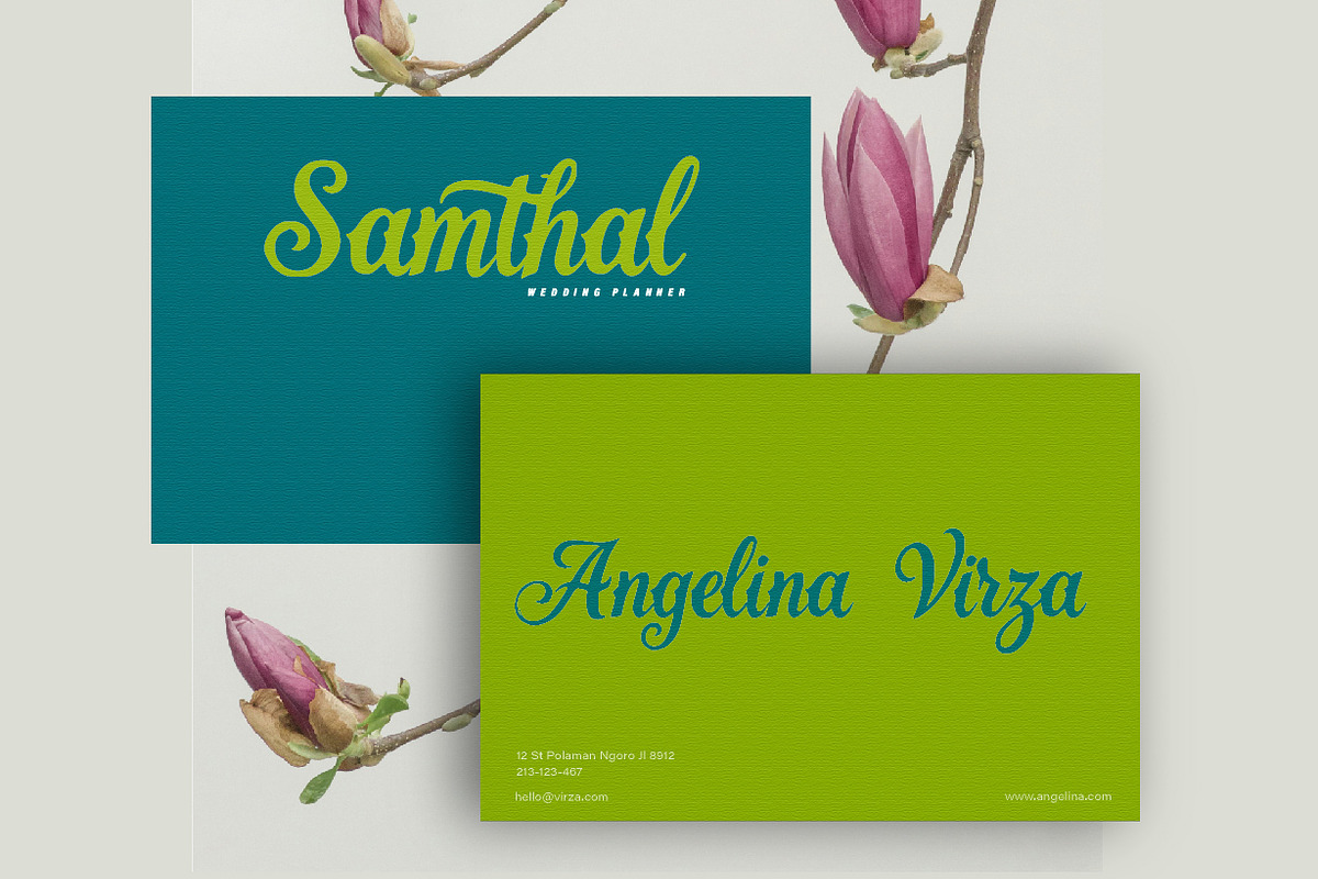 Latuna Gloss - Handrawn Script Font, a Script Font by NuType (Photo 8 of 11)