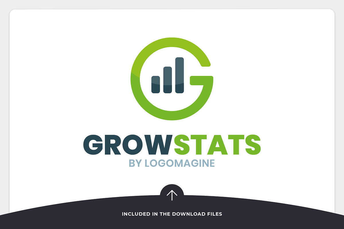 Grow Stats - Letter G Logo Template, a Branding & Logo Template by LOGOMAGINE (Photo 5 of 16)