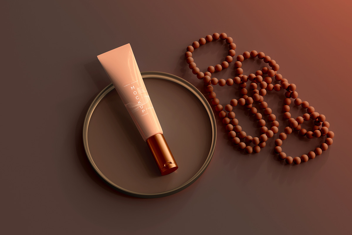390+ Cosmetic Branding Mockup Scenes, a Cups & Container Mockup by pmvch (Photo 77 of 367)