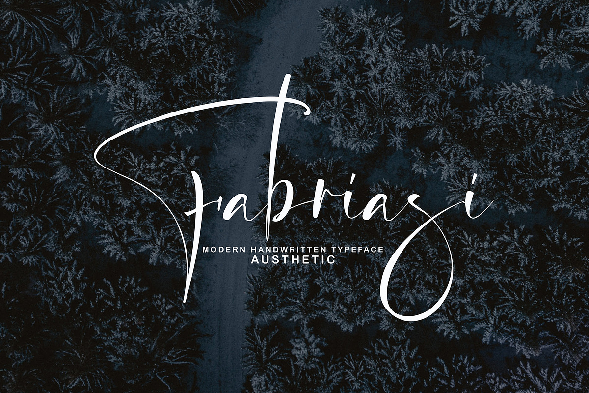 Algoriton, a Script Font by pineungtype (Photo 2 of 10)