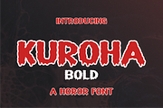 Kuroha, a Sans Serif Font by lelevien (Thumbnail 6 of 6)