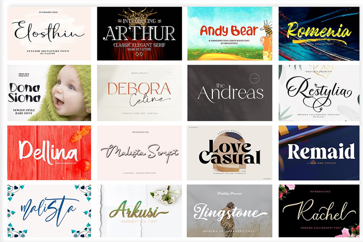 Fabulous Font Bundles, a Script Font by Gatype (Photo 7 of 18)