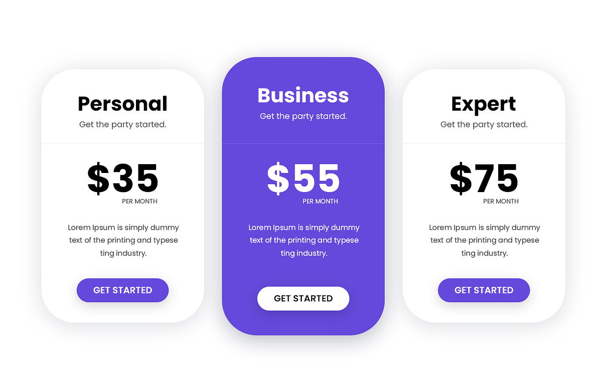 Pricing Tables, a Templates & Theme by Youme Techworld (Photo 2 of 5)