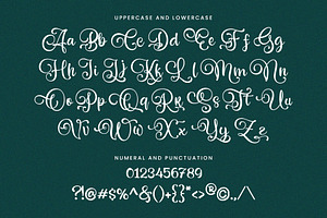 Chorister - Handwriting Script Font