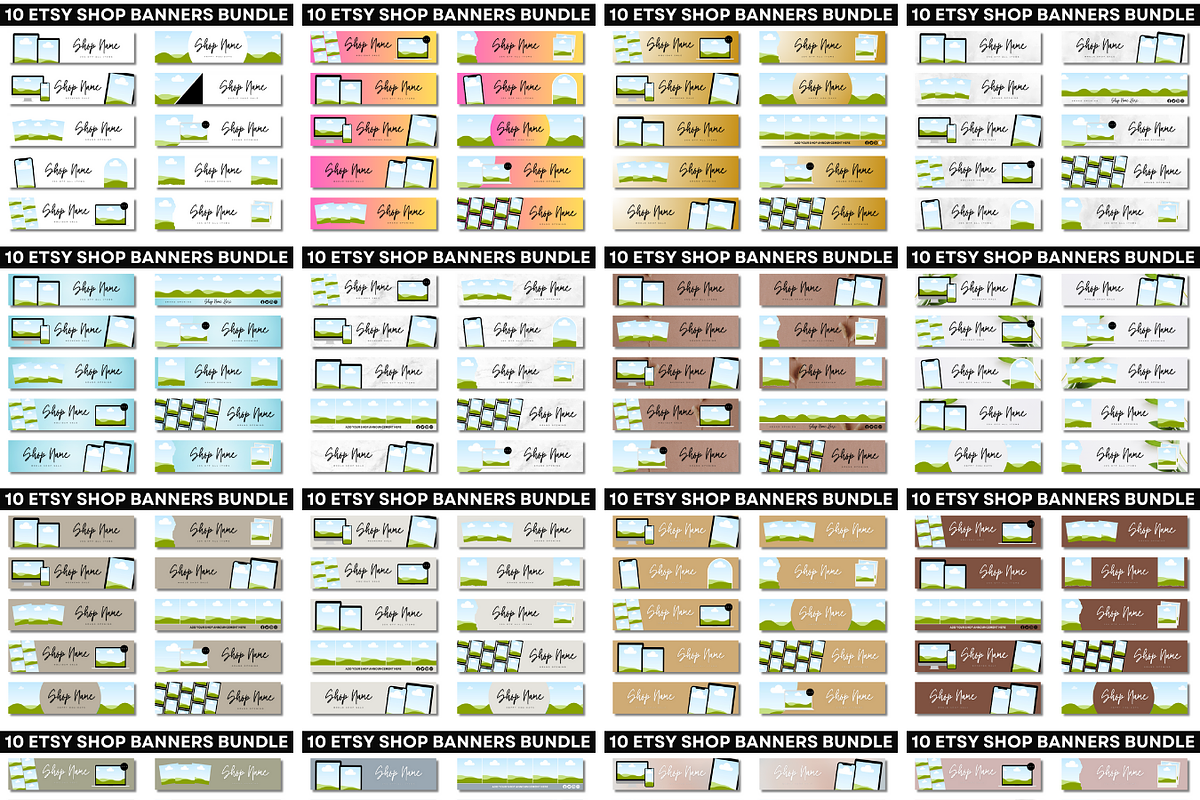 Etsy Shop Kit Mega Bundle, a Marketing Template by palmettosvg (Photo 5 of 7)