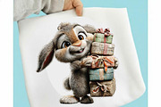 Whimsical Easter Bunny Clipart Bundl, an Illustration by SVGArt (Thumbnail 2 of 9)