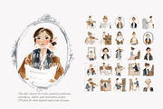 romantic classical musicians clipart, a Decorative Illustration by Patishop Art (Thumbnail 4 of 11)