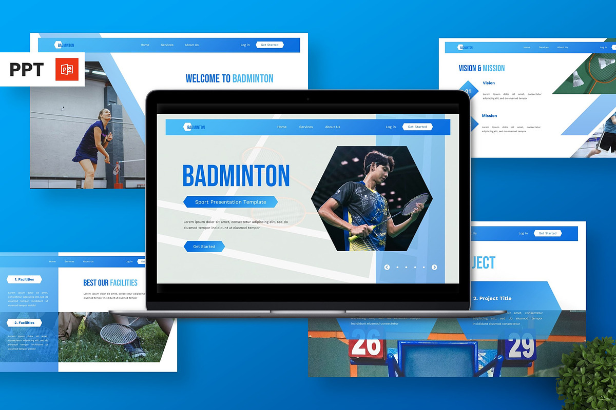 Badminton - Sport Powerpoint