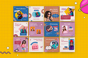 Playful Podcast 3in1 Canva Template, a Social Media Template by Brandearth RRGraph (Thumbnail 3 of 11)