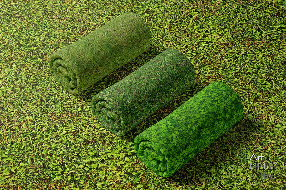 Seamless Ground Textures-Green Grass, a Texture Graphic by Arthitecture Home (Photo 9 of 11)