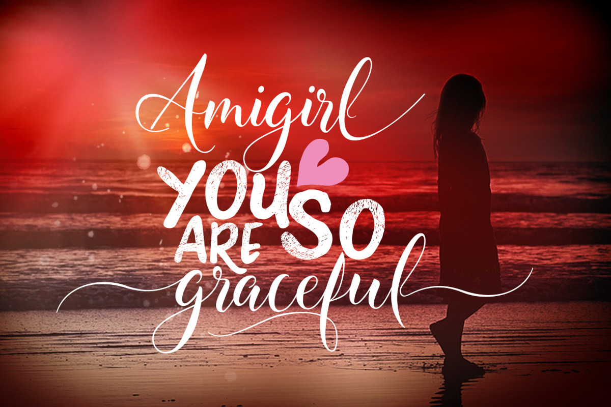 Amigirl Script preview 6