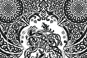 Viking Dragon, Fafnir Knotwork Art, a Decorative Illustration by Abysm Internal (Thumbnail 4 of 4)