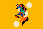 2026 Year of the horse., an Animal Illustration by MoleskoStudio (Thumbnail 3 of 13)