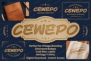 Cewepo - Elegant Serif Typeface, a Serif Font by Astuti Studio (Thumbnail 9 of 25)
