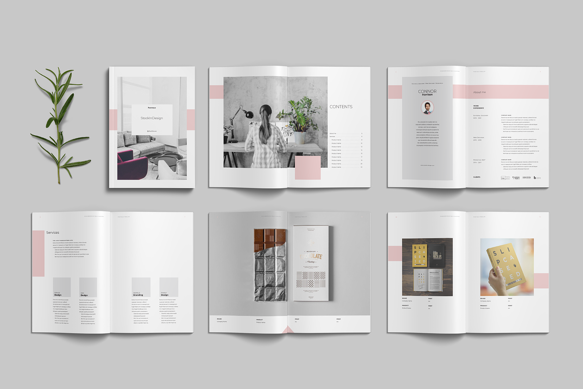 Graphic Design Portfolio, a Templates & Theme by StockInDesign (Photo 8 of 9)