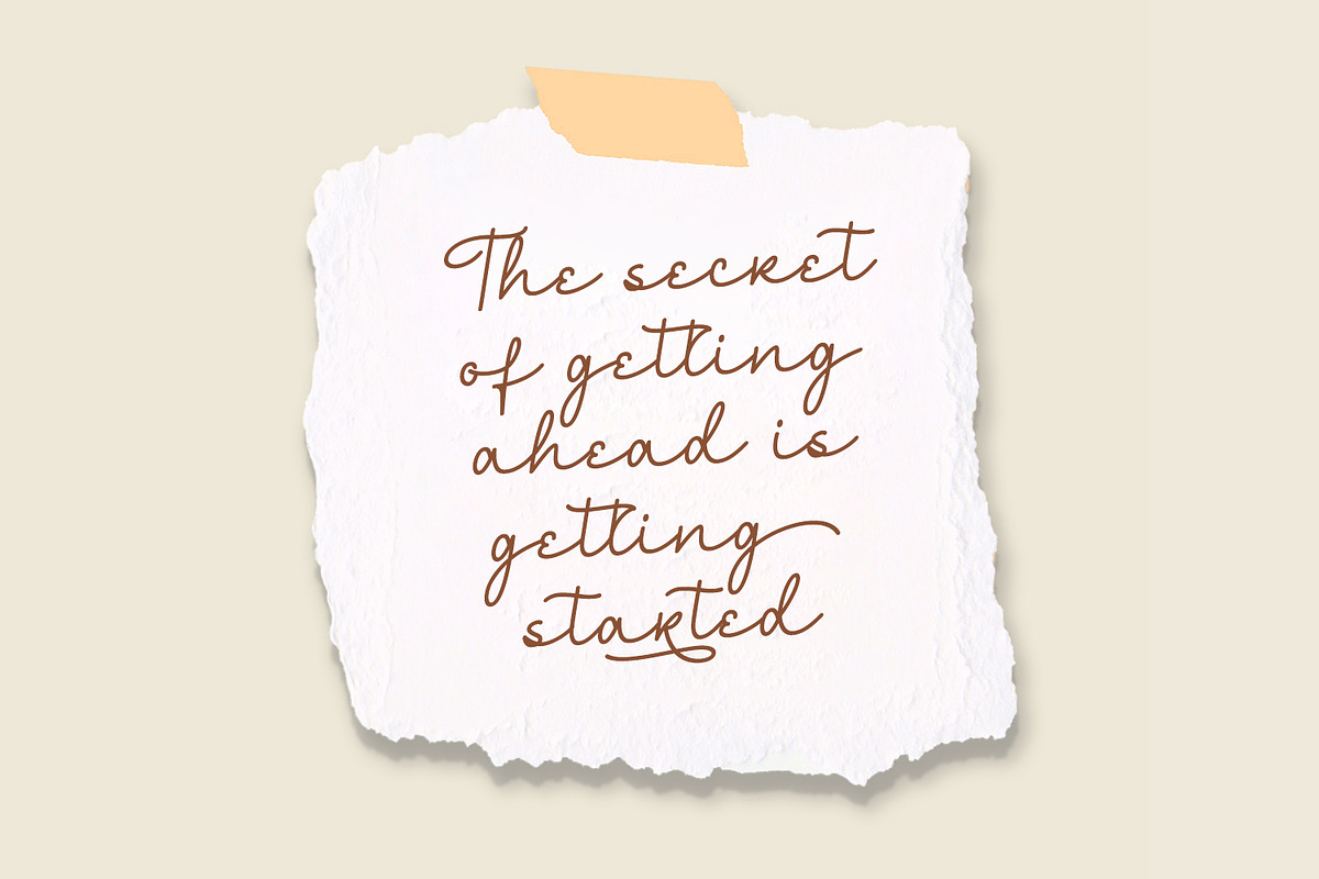 Breathy Signature, a Script Font by Nathatype (Photo 2 of 10)