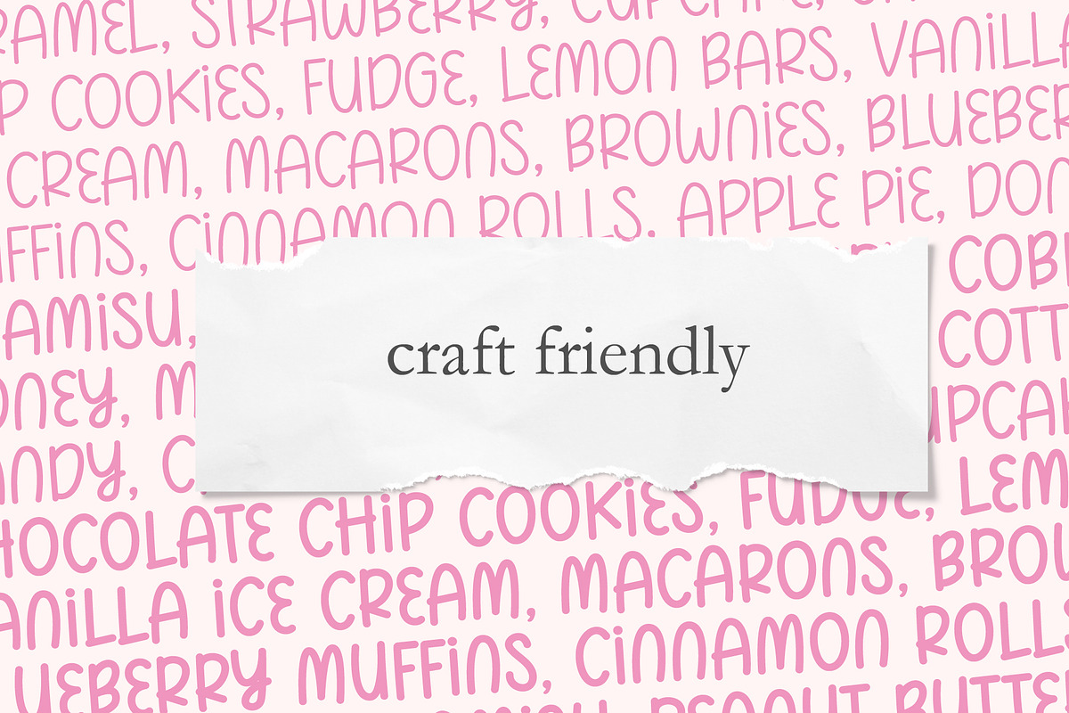 Birthday Cake Handwritten Font, a Handwritten Font by Kaya Fonts (Photo 17 of 25)