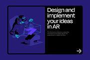 Virtual Reality & AR Illustrations, a Templates & Theme by Formfrom (Thumbnail 4 of 12)