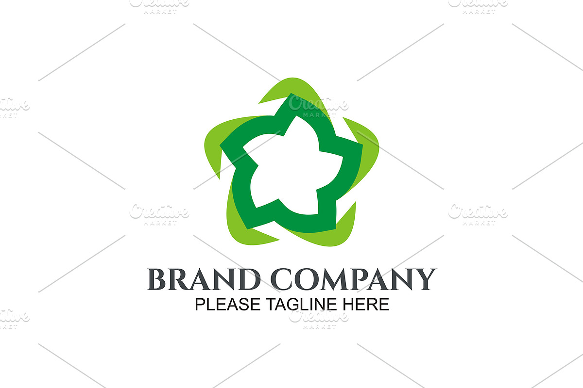 20 Logo Flower Templates Bundle, a Branding & Logo Template by Friendesigns (Photo 7 of 21)