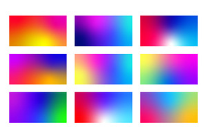 27 Colorful Gradient Backgrounds