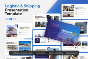 Logistic & Shipping Keynote, a Presentation Template by Annora Studio (Thumbnail 1 of 5)