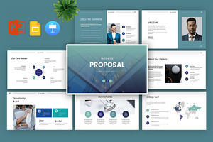 Business Proposal Template, a Presentation Template by Pradaxa