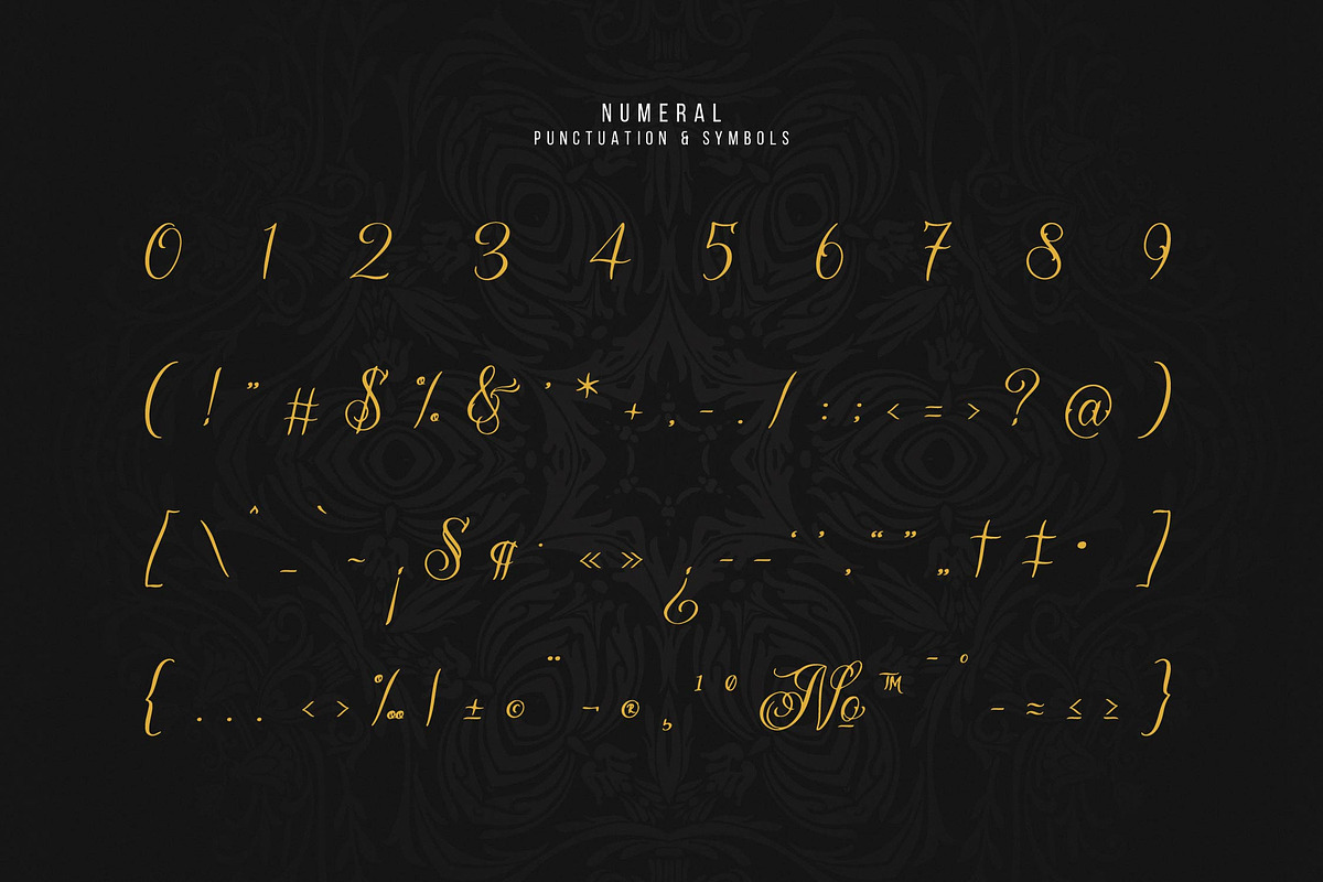 Landog Tlaloc | Tattoo Script Font, a Script Font by Denustudios (Photo 11 of 14)