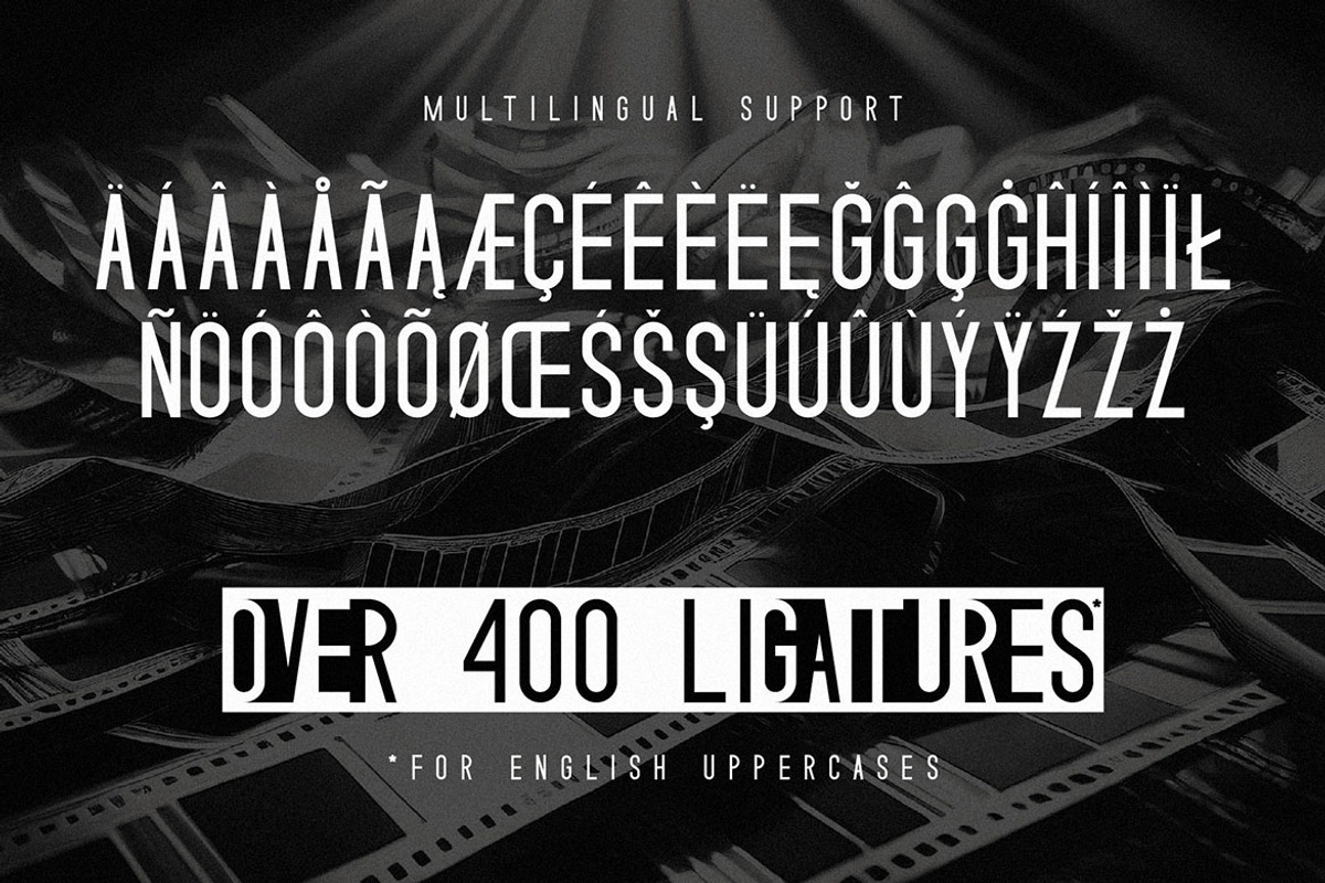 Shadow Play - Unique Display Font, a Sans Serif Font by JumboDesign (Photo 5 of 6)