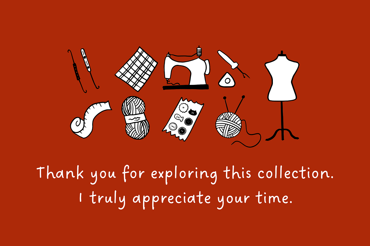 108 Sewing Illustration Collection, an Object Illustration by The Journey Atelier (Photo 17 of 17)