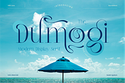 Dumogi, a Serif Font by Burntilldead (Thumbnail 1 of 11)
