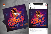 Girls Night Flyer, a Flyer Template by MonkeyBOX (Thumbnail 2 of 3)