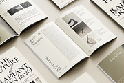 Beauty Brand Magazine Template, a Magazine Template by ArtisanaAura (Thumbnail 2 of 16)