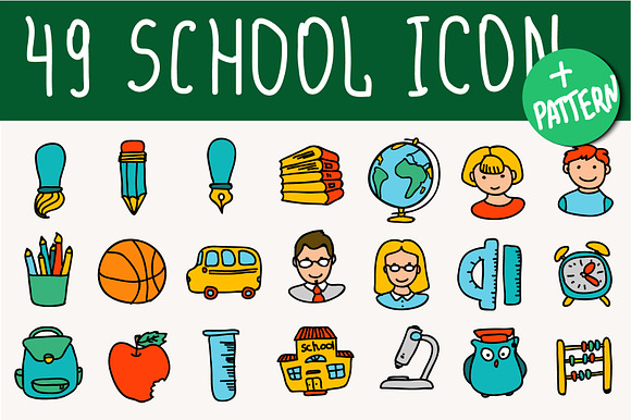 Shool Doodle Icon
