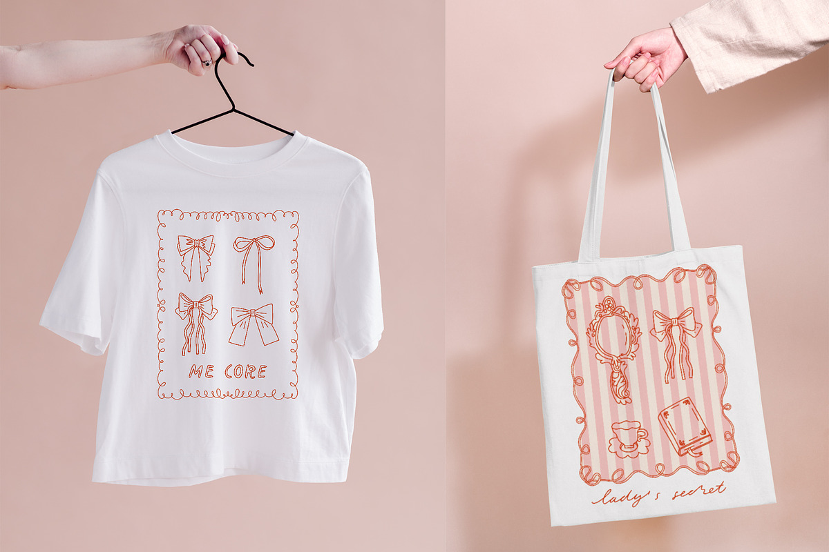Back to school - coquette collection, an Education Illustration by Cute Atelier (Photo 2 of 12)