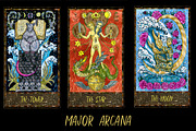 Magic Gate Tarot Deck colorful, a Decorative Illustration by Samiramay (Thumbnail 7 of 27)