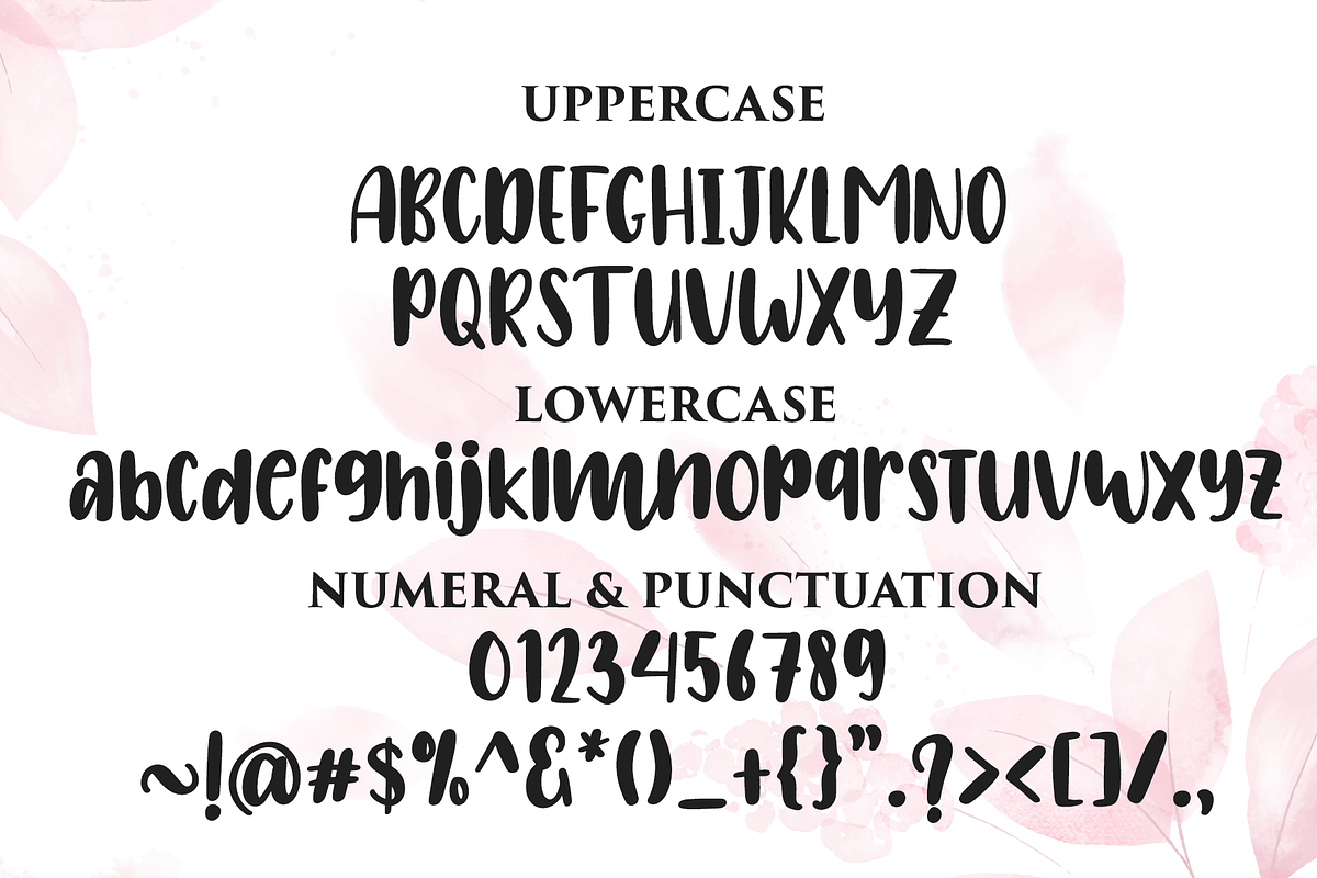 marryou a script with elegant swash, a Script Font by BearyType Studio (Photo 6 of 8)