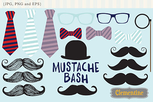 Mustache Clip Art