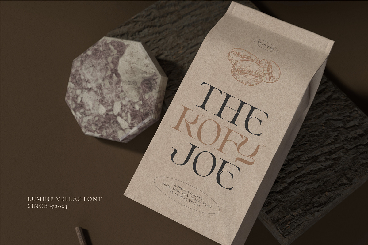 Lumine Vellas - Modern Serif, a Serif Font by LoneArmy (Photo 4 of 12)