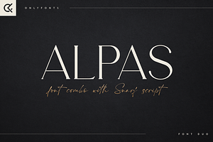 Alpas & Snarf Font Duo