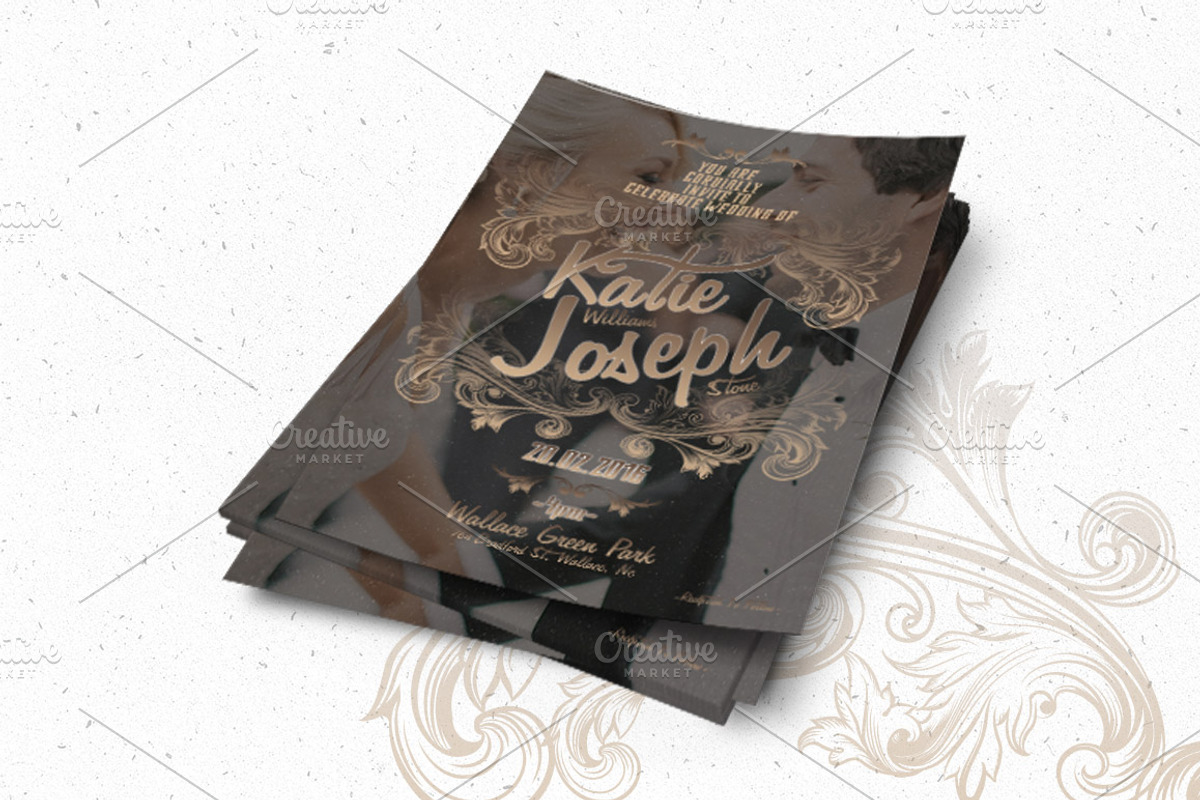 Wedding Invitation, an Invitation Template by Tiaga (Photo 2 of 3)