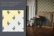 Vintage Garden Pattern Collection, a Pattern Graphic by PenguinArtStudio (Thumbnail 6 of 8)