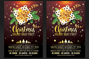 Christmas Holiday Night Party Flyer, a Flyer Template by designblends@gmail.com (Thumbnail 1 of 3)