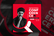 Conference social media template, a Social Media Template by Tanmoy Topu (Thumbnail 3 of 6)