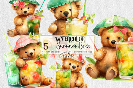 Summer Bear Beach Holiday