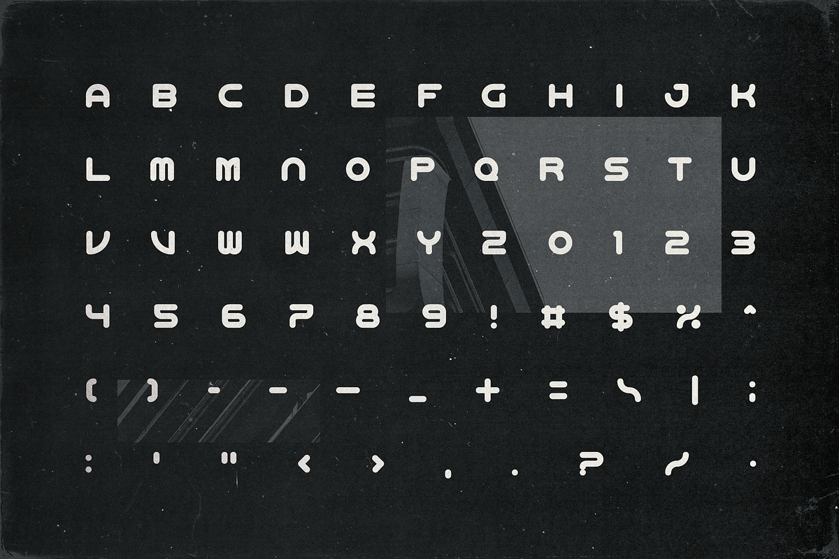 Night Division – Future Font, a Font by Clint English (Photo 4 of 8)