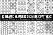 Islamic Arabic Seamless Pattern, a Pattern Graphic by NasirGrfx (Thumbnail 1 of 13)